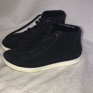 Cole Haan Black Suede High Top Grands size 8